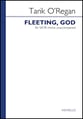 Fleeting God SATB choral sheet music cover